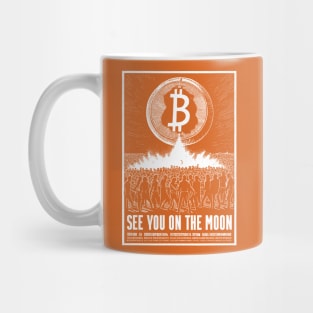 BITCOIN "SEE YOU ON THE MOON" Mug